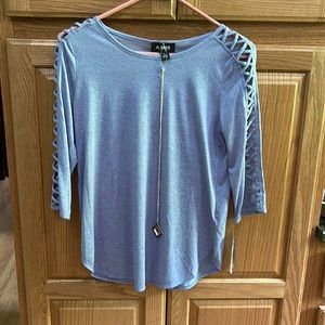 New A. Byer 3/4 Sleeve Top.